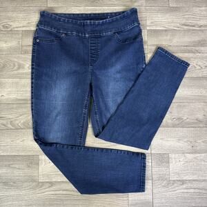Chico's Perfect Stretch Soft Jegging Ankle Jeans Medium Wash sz 1 (sz 8)